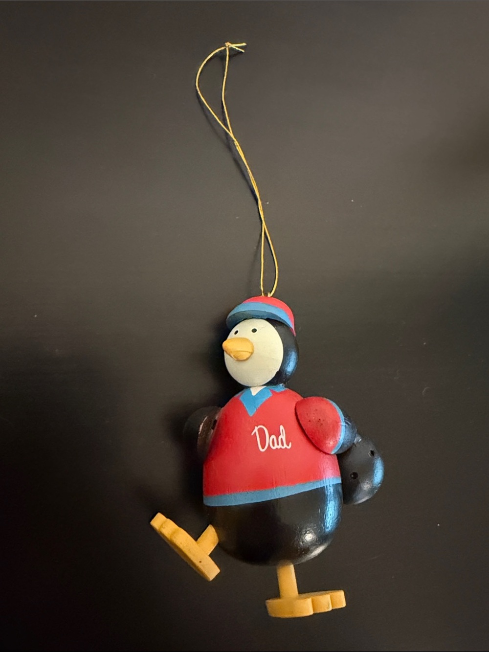 Vintage Avon Penguin 'Dad' Ornament